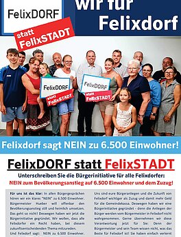 wir für Felixdorf Nr. 1